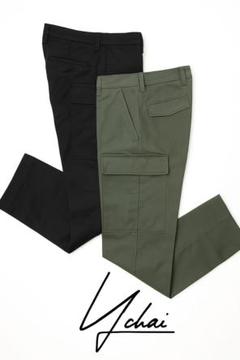 【限定セール】 YCHAI カーゴパンツ オリーブ　サイズ31 限定セール】 YCHAI カーゴパンツ オリーブ サイズ31 - メルカリ