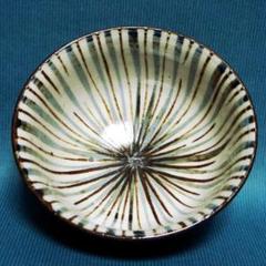 284『瀬戸 麦わら文様 茶碗』 /骨董品 茶道具 古道具 古美術 古玩