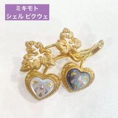 ミキモト K18 ピクウェ ブローチ - メルカリ