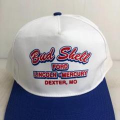 【アメリカ買付品】キャップ　トラッカーキャップ　Bud Shell FORD　青