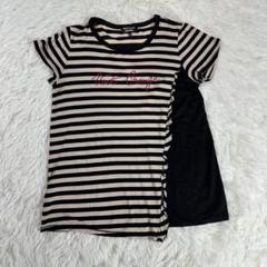 SONIA RYKIEL ポロシャツ S 半袖ニット ボーダー ストライプ ソニアリキエル ニット 半袖 ボーダー トップス レディース 38