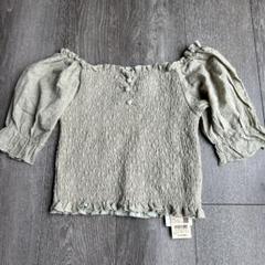TITTY&CO. コットンパフスリーブトップス