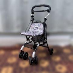 美品　シルバーカー　キュート・ミニW Amazon | ウィズワン キュートミニW (フラワー) シルバーカー