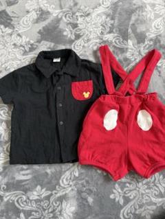 ミッキー　ディズニー　子供服