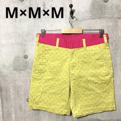 MMM マモミ メンズ ドットショートパンツ チノショートパンツ w32