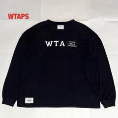 WTAPS COLLEGE LS COTTON カレッジロンT ブラック WTAPS COLLEGE LS COTTON カレッジロンT ブラック