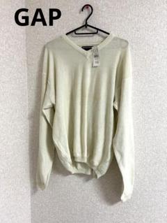 新品☆GAP☆Vネックコットンニット