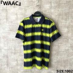 新品未使用タグ付き　ゴルフウェア【WAAC】半袖ポロシャツ　SIZE1002 新品未使用タグ付き ゴルフウェア【WAAC】半袖ポロシャツ