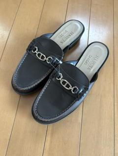 新品HARUTA ×スナイデル スリッポン　ローファーた茶色のサムネイル