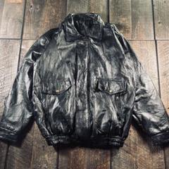 SP古着　ベロア　短丈　ボンバージャケット　A2フライトジャケット　ネイビーL. SP古着 ベロア 短丈 ボンバージャケット A2フライトジャケット