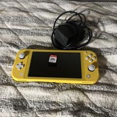 Switch Lite イエロー ＆スマブラスペシャル、充電器付き Switch Lite イエロー ＆スマブラスペシャル、充電器付き - メルカリ