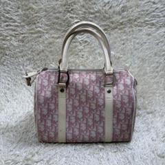 Dior トロッター　ミニボストン　pvcレザー 鍵カデナ付き