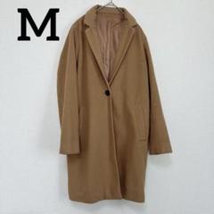 赤字覚悟✨チェスターコート　【M】　キャメル シングルボタン ポケット付き　秋服