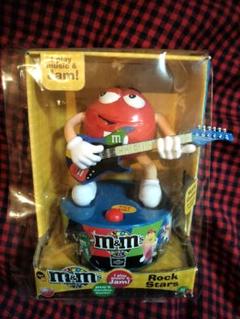 M&M's Rock Stars 動くフィギュア M&M's Rock Stars 動くフィギュア - メルカリ