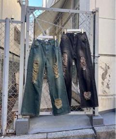 パンツ hth side zip denim HTH(Hotter Than Hell)_BOTTOMS – YZ