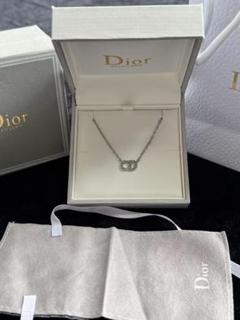 Dior ディオール シルバーロゴネックレス【即日発送】