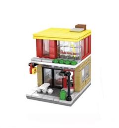 レゴ互換 シティ ハンバーガーショップ
