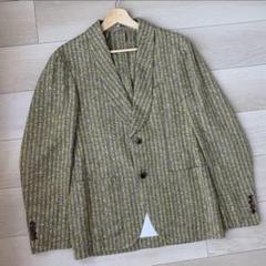 美品　tomorrowland pilgrim テーラードジャケット　麻　46