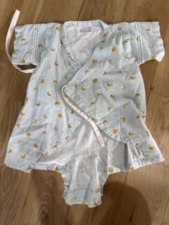 【美品】petitmain 甚平 ロンパース プティマイン