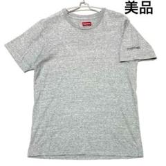 シュプリーム tシャツ Supreme tシャツ スリーブロゴ 刺繍ロゴ S