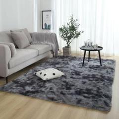 上品★100x140cm★長方形ラグ 洗えるラグ 滑り止め付 カーペット