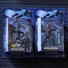 X-MEN 2 CYCLOPS WOLVERINE フィギュア2体セット