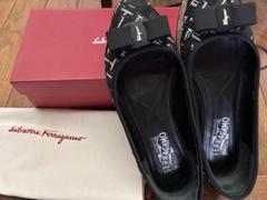 【極美品】フェラガモ　エスパドリーユ ブラック　7 1/2ハーフ　24.5㎝ 楽天市場】フェラガモ FERRAGAMO エスパドリーユ スリッポン