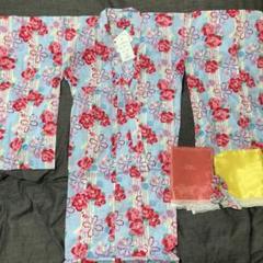 女の子 浴衣 140 新品タグ付き Little Princess 花柄