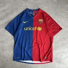 NIKE バルセロナ ユニフォーム サッカーシャツ 07-08 y2k 00s