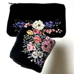 お値下げ！FELIER 花柄刺繍ポーチ 6点セット お値下げ！FELIER 花柄刺繍ポーチ 6点セット - メルカリ