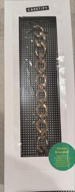 未使用 CASETiFY Apple Watch チェーンブレスレット