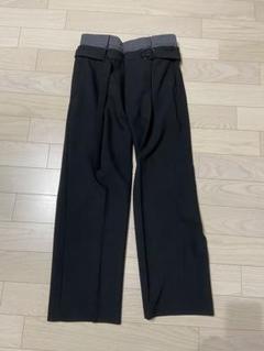 ZARA ザラ　ブラック ワイドパンツ　バギーパンツ　スラックス　ユニセックス 2025年最新】ZARA シルエット：ワイド メンズ スラックスの人気
