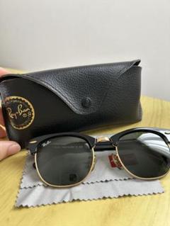 Ray-Ban ラウンド型サングラス グレー