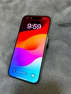 極美品　Apple iPhone 15 Pro 256GB 　ホワイトチタニウム iPhone 15 Pro 256GB - ホワイトチタニウム（SIMフリー）[整備済