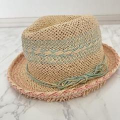 ザラ　ハット　子供　キッズ　帽子　麦わら帽子　ストローハット　ZARA