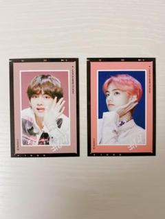 最愛 V BTS テテ PERSONA LYS 額縁＋アルバムトレカ ヌナビニム展示会 アイドル