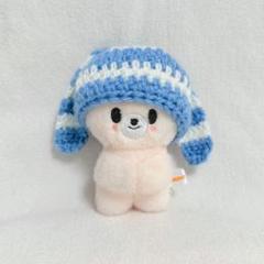 skzoo スキズ 10cm フォクシニー 耳付きニット帽 ビーニー