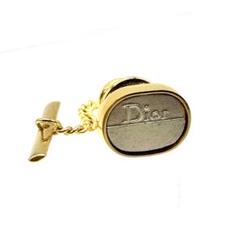 Dior ディオール タイ タック チェーン 紳士 メンズ ゴールド
