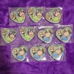 忍たま乱太郎 ナンジャタウン ハート缶バッジ 特典 七松小平太 セット 劇場版 忍たま乱太郎 ドクタケ忍者隊最強の軍師 in