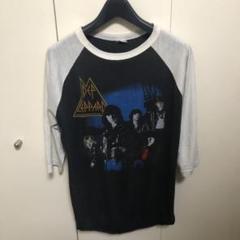 激レア 80s DEF LEPPARD ヴィンテージT バンドT ラグランT