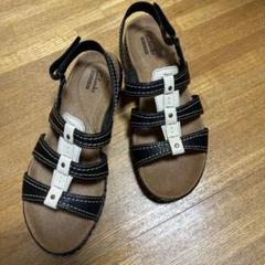 【Clarksクラークス】ストラップサンダル 23.5cm 美品