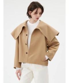良品♡MIESROHE ビックカラーショートトレンチコート 0 MIESROHE]ビックカラーショートトレンチコート | KOBUNSHA