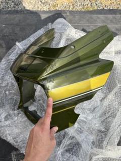 Kawasaki カウル オリーブグリーン ストライプzrx1200daeg