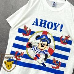 USA製古着【Disney ディズニー ミッキー キャラクター 3D Tシャツ】