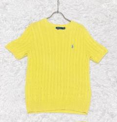 新規様✳︎ポロラルフローレン現行タグ大人気レモンイエローケーブルセーターニット POLO RALPH LAUREN（ポロ ラルフ ローレン）｜ニット/セーター