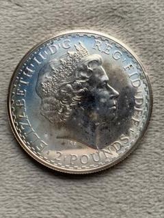 2003年 ブリタニア 銀貨 2ポンド - メルカリ