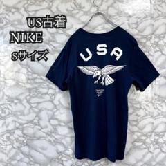 古着 NIKE USA Tシャツ Sサイズ ネイビー US古着 ナイキ 半袖