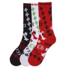 ☆あき☆   クロムハーツ靴下　レッド　1足 ☆あき様専用☆ クロムハーツ靴下 レッド 1足Ω