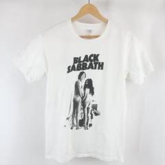 BLACK SABATH ジョンレノン オノヨーコ フォト プリント Tシャツ