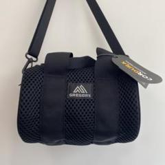 GREGORY ドラムバッグミニ　ブラックメッシュ　定価8250円